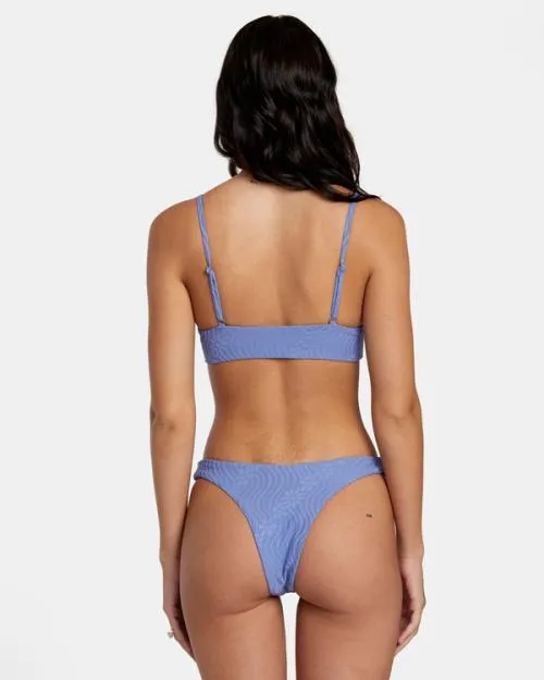 Rvca Dazed Shimmer Skimpy Bikini Bottoms Coast Women Bikini Bottoms
