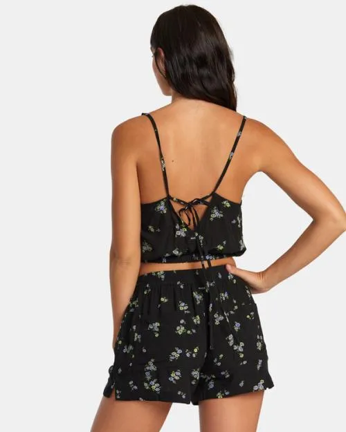 Rvca Dove Vest Rvca Black Women Tops