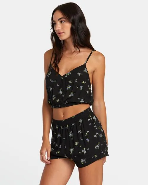 Rvca Dove Vest Rvca Black Women Tops