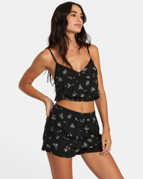 Rvca Dove Vest Rvca Black Women Tops