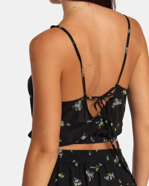 Rvca Dove Vest Rvca Black Women Tops