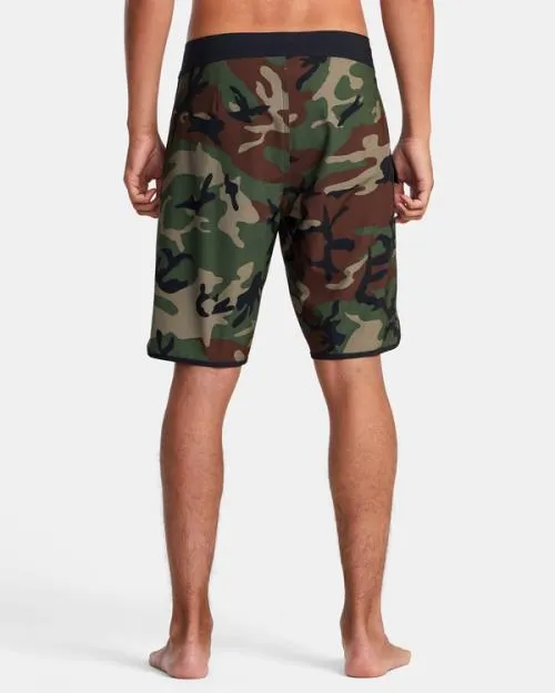 Rvca Eastern Boardshorts 20034 Woodland Camo Men Boardshorts