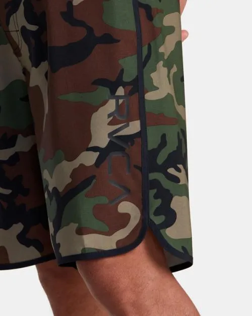 Rvca Eastern Boardshorts 20034 Woodland Camo Men Boardshorts