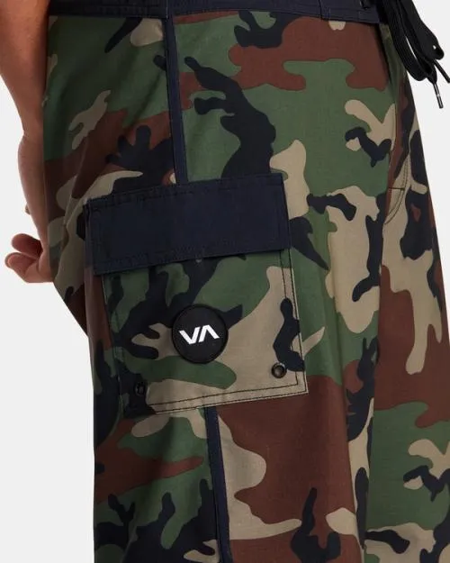Rvca Eastern Boardshorts 20034 Woodland Camo Men Boardshorts