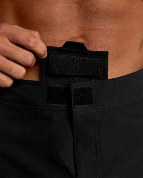 Rvca Fight Scrapper Elastic Waist Walkshorts 15034 Black Men Athletic Shorts