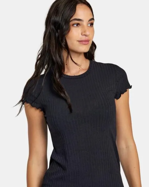 Rvca Git It Cover Up Bodycon Dress Black Women Dresses and Rompers