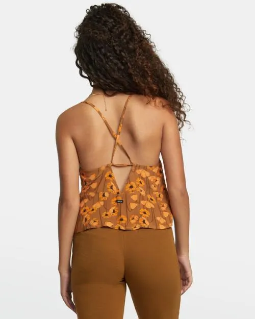 Rvca Holly Tank Top Sienna Women Tops
