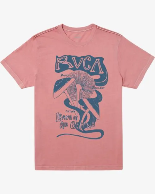 Rvca Leave Behind TShirt Flamingo Men Short Sleeves