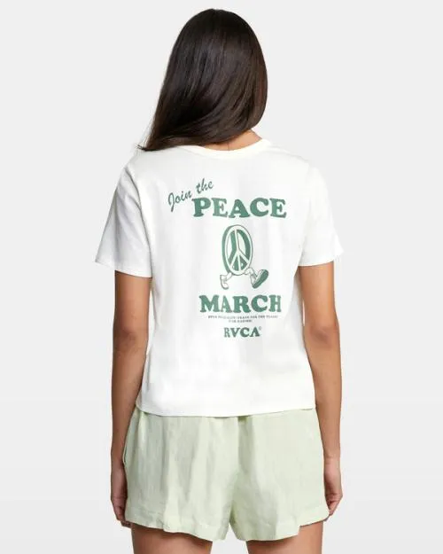Rvca Linen Sawyer Elastic Waist Shorts Light Green Women Shorts and Skirts