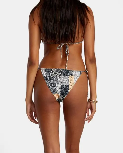 Rvca Patchwork Medium Bikini Bottoms Multi Women Bikini Bottoms