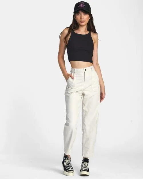 Rvca Slide Tank Top Rvca Black Women Tops