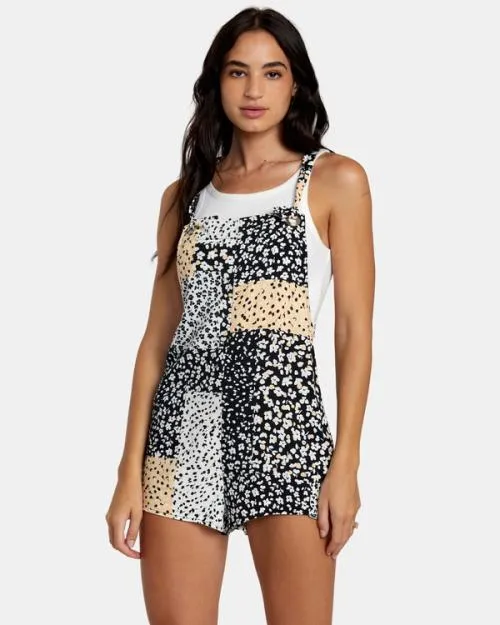 Rvca Standard Romper Melon Women Dresses and Rompers