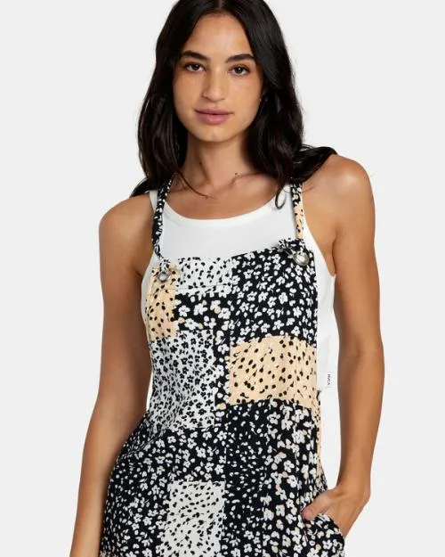 Rvca Standard Romper Melon Women Dresses and Rompers