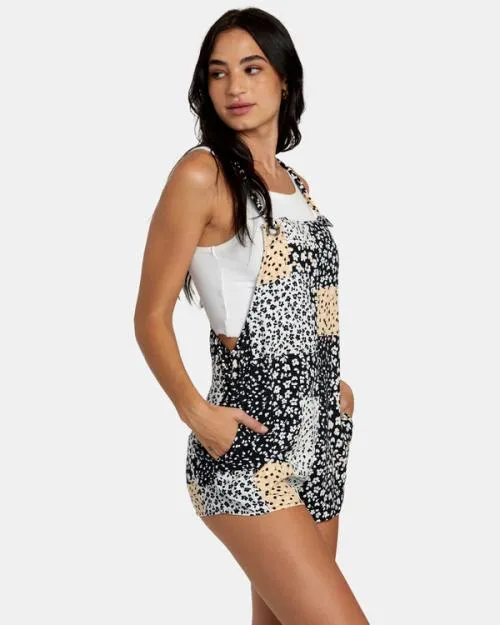 Rvca Standard Romper Melon Women Dresses and Rompers