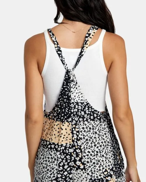 Rvca Standard Romper Melon Women Dresses and Rompers