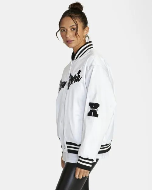 Rvca Stopper Jacket Whisper White Women Jackets