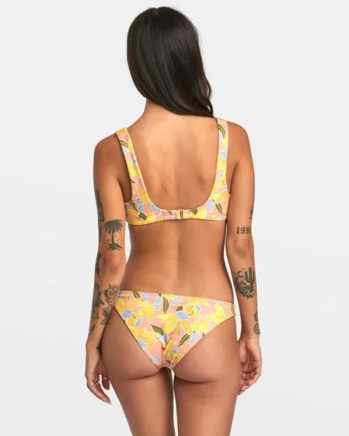 Rvca Sunkissed Reversible Medium Bikini Bottoms Lilikoi Women Bikini Bottoms