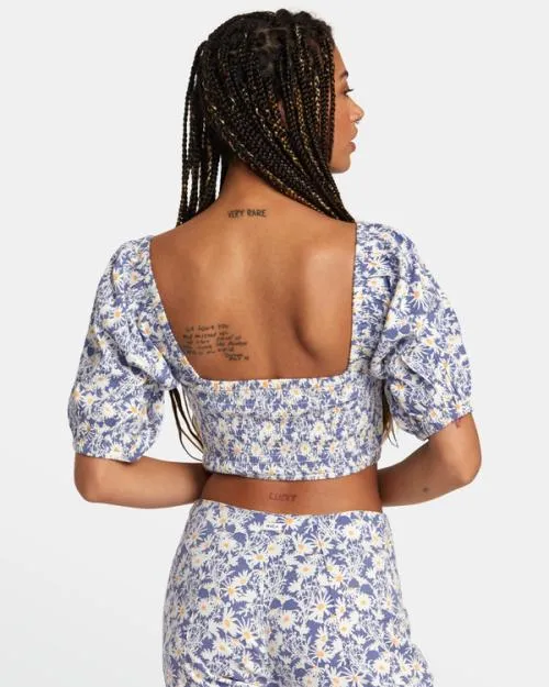Rvca Sunrise Top Shirt Coast Women Tops