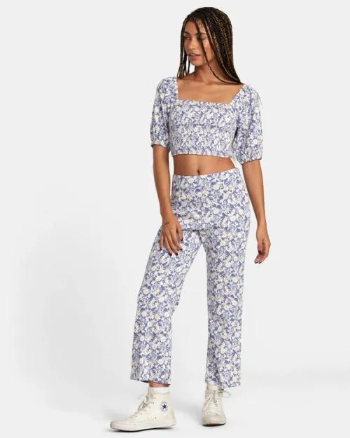 Rvca Sunrise Top Shirt Coast Women Tops
