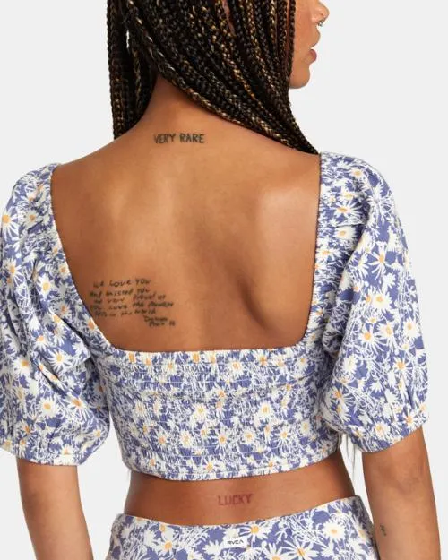 Rvca Sunrise Top Shirt Coast Women Tops