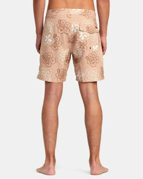 Rvca Toppe 16034 Boardshorts Khaki Men Boardshorts