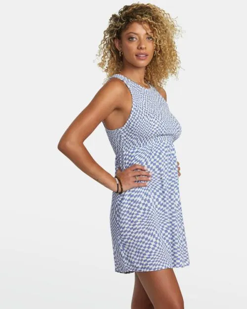 Rvca Trigger Mini Dress Coast Women Dresses and Rompers
