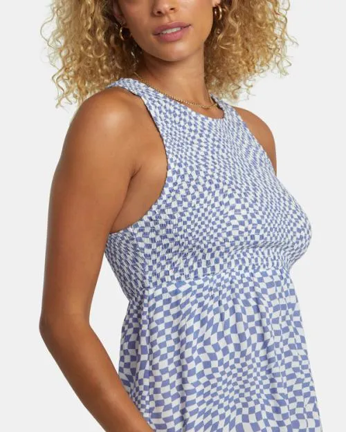 Rvca Trigger Mini Dress Coast Women Dresses and Rompers