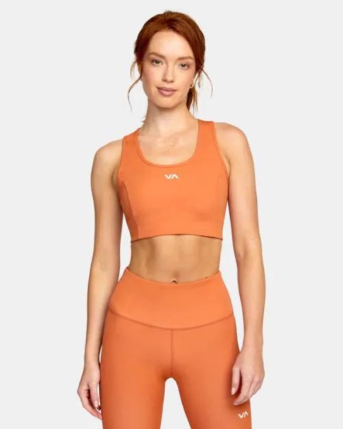 Rvca VA Essential Sports Bra Cocoa SportWomen Tops