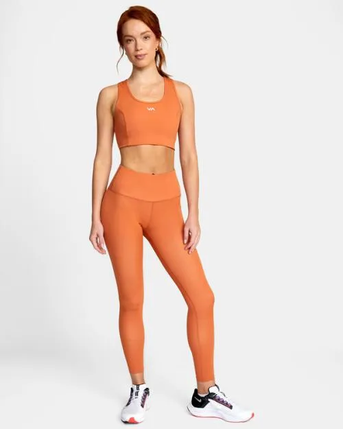 Rvca VA Essential Sports Bra Cocoa SportWomen Tops