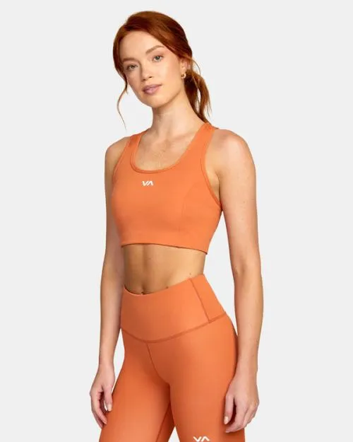 Rvca VA Essential Sports Bra Cocoa SportWomen Tops