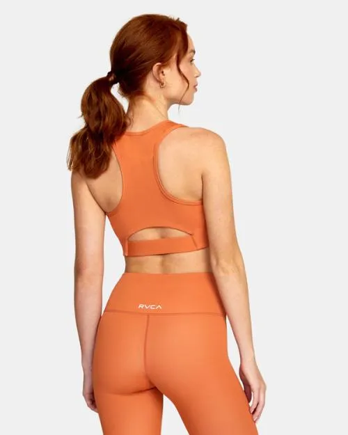 Rvca VA Essential Sports Bra Cocoa SportWomen Tops
