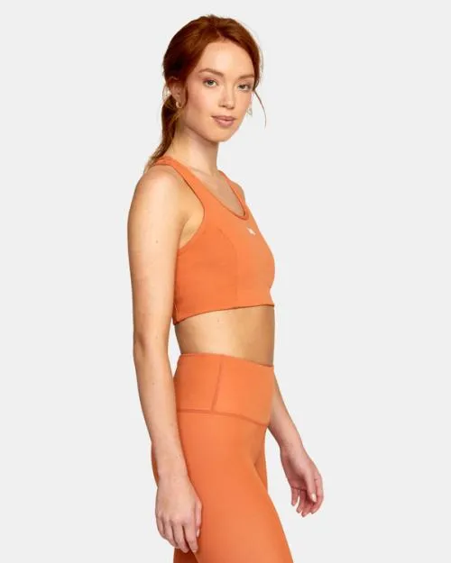 Rvca VA Essential Sports Bra Cocoa SportWomen Tops