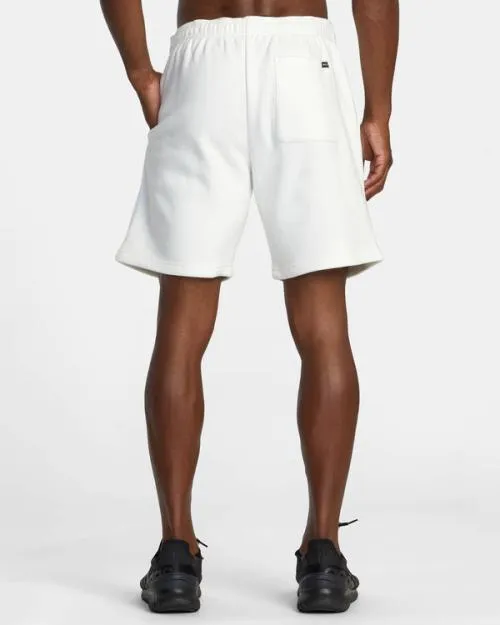 Rvca VA Essential Sweat Shorts Off White Men Athletic Shorts