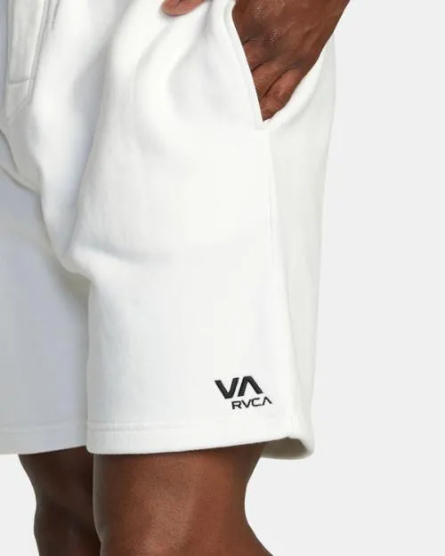 Rvca VA Essential Sweat Shorts Off White Men Athletic Shorts