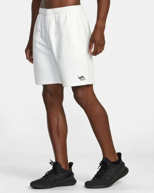 Rvca VA Essential Sweat Shorts Off White Men Athletic Shorts