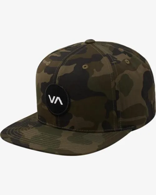 Rvca VA Patch Snapback Hat Camo Men Hats and Beanies
