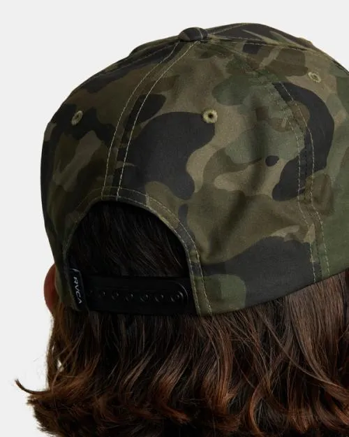 Rvca VA Patch Snapback Hat Camo Men Hats and Beanies
