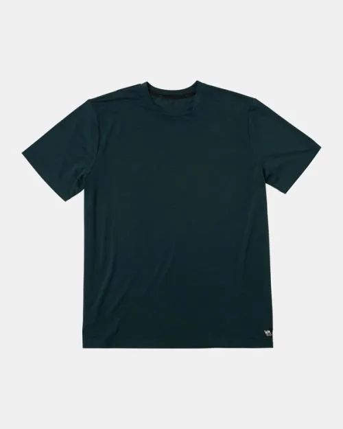 Rvca VA Sport Balance Technical Training TShirt Deep Sea SportMen Short Sleeves