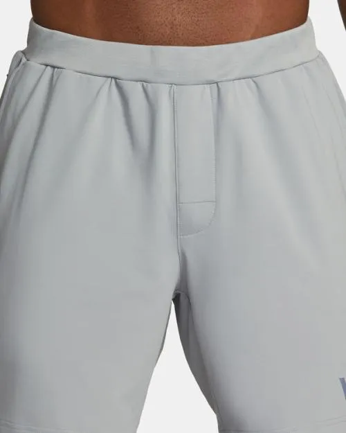 Rvca VA Sport Trainer Elastic Waist Shorts Stone Men Athletic Shorts