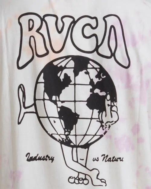 Rvca WORLD CRASS MUSCLE Tie Dye Men Tees and Tanks