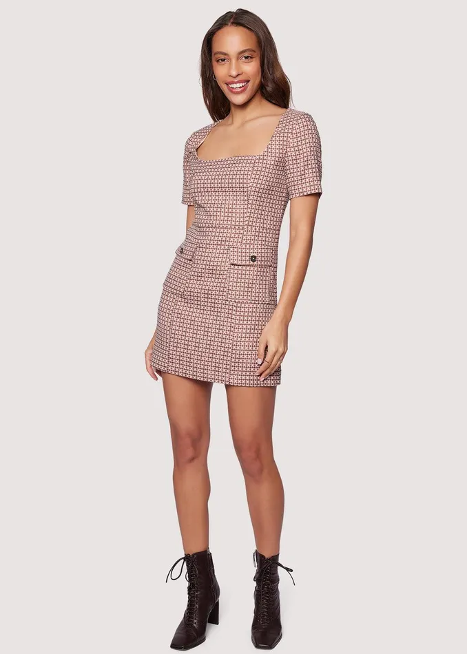 Sara Mini Dress Bronzeblend Women Lost Wander Dresses