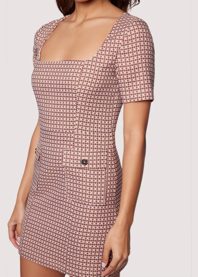 Sara Mini Dress Bronzeblend Women Lost Wander Dresses