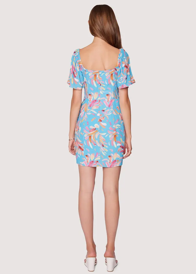 Serendipity Mini Dress Bluemulti Women Lost Wander Dresses