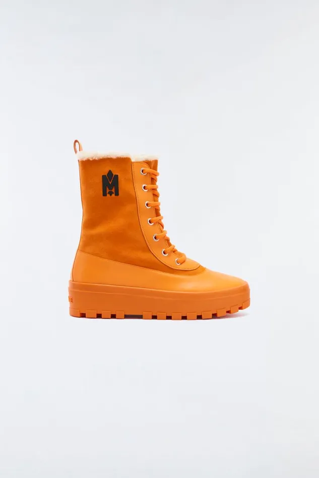 Shearling Lined Boots Men Mackage HERO Lamb Suede Winter Boot For Men Black Shearling Lined Boots Men Mackage HERO Lamb Suede Winter Boot For Men Black