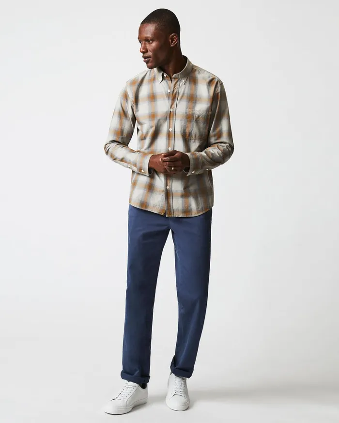 Shirting Men Billy Reid Shadow Plaid Tuscumbia Shirt Bd Greymulti