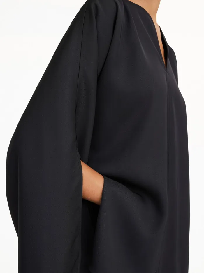 Shirts and Blouses Women By Malene Birger Calias Tunicstyle Blouse Black