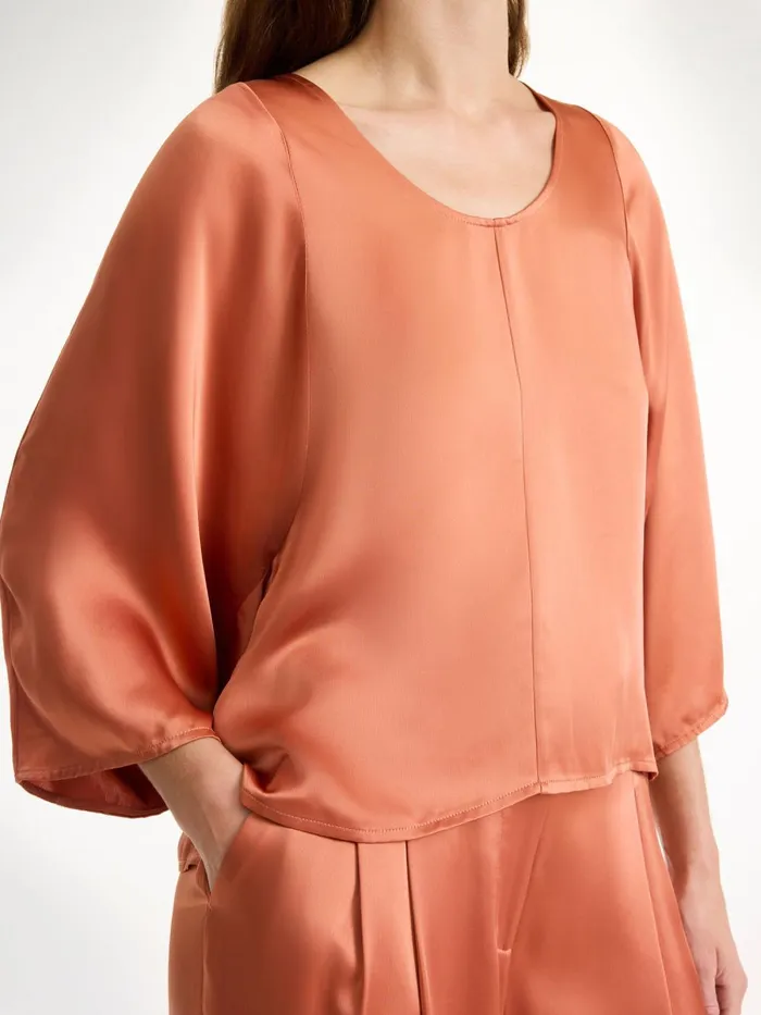 Shirts and Blouses Women By Malene Birger Calyas Blouse Dark Cherry Plum Shirts and Blouses Women By Malene Birger Calyas Blouse Dark Cherry Plum