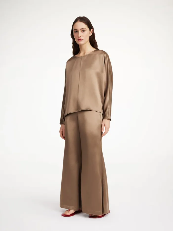 Shirts and Blouses Women By Malene Birger Odelleys Blouse Shitake