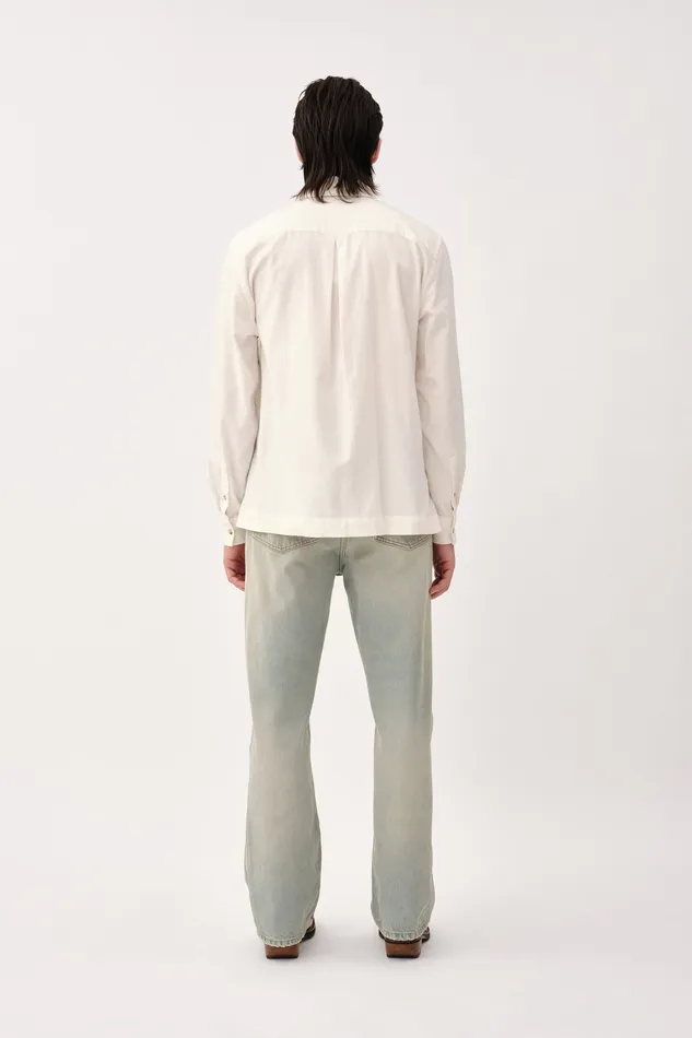 Shirts Penzo Brushed Flannel 8211 Off White 8211 Wonhundred Men