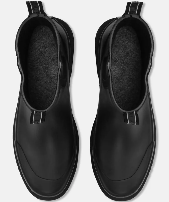 Short Rubber Boots 8211 Black Rainboots Ilse Jacobsen Rainboots Short